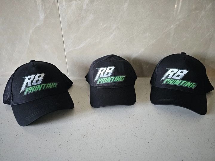 R8 CUSTOM CAPS