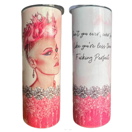 20oz Double Wall Stainless Steel Tumbler -P!NK
