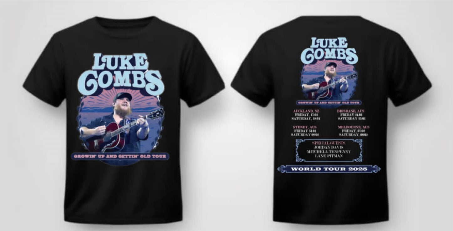 Luke Combs - AUSTRALIA TOUR Shirts